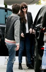 DAKOTA JOHNSON Out Shopping in Los Angeles 01/21/2020