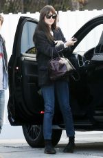 DAKOTA JOHNSON Out Shopping in Los Angeles 01/21/2020