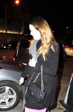 DANIELLE PANABAKER Out for Dinner in West Hollywood 01/17/2020