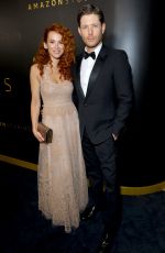 DANNEEL and Jensen ACKLES at Instyle and Warner Bros. Golden Globe Awards Party 01/05/2020