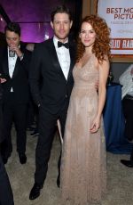 DANNEEL and Jensen ACKLES at Instyle and Warner Bros. Golden Globe Awards Party 01/05/2020