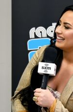 DEMI LOVATO and Andy Cohen at SiriusXM Radio in Miami 01/30/2020