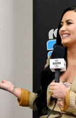 DEMI LOVATO and Andy Cohen at SiriusXM Radio in Miami 01/30/2020