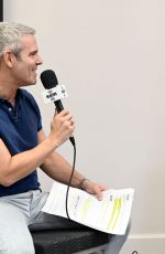 DEMI LOVATO and Andy Cohen at SiriusXM Radio in Miami 01/30/2020