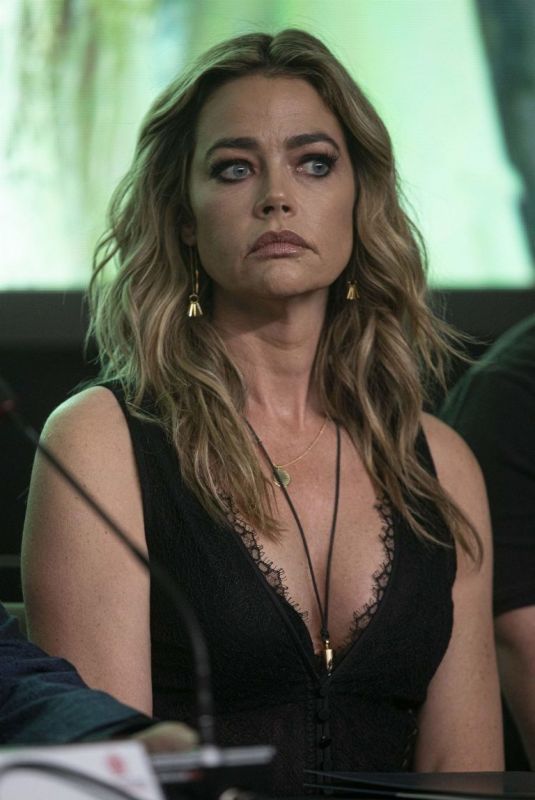 DENISE RICHARDS at Glow and Darkness Photocall in Madrid 01/09/2020