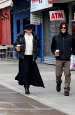 DIAN KRUGER and Norman Reedus Out for Morning Coffee in New York 01/28/2020