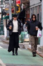 DIAN KRUGER and Norman Reedus Out for Morning Coffee in New York 01/28/2020
