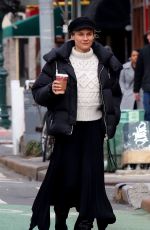 DIAN KRUGER and Norman Reedus Out for Morning Coffee in New York 01/28/2020