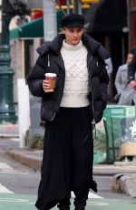 DIAN KRUGER and Norman Reedus Out for Morning Coffee in New York 01/28/2020