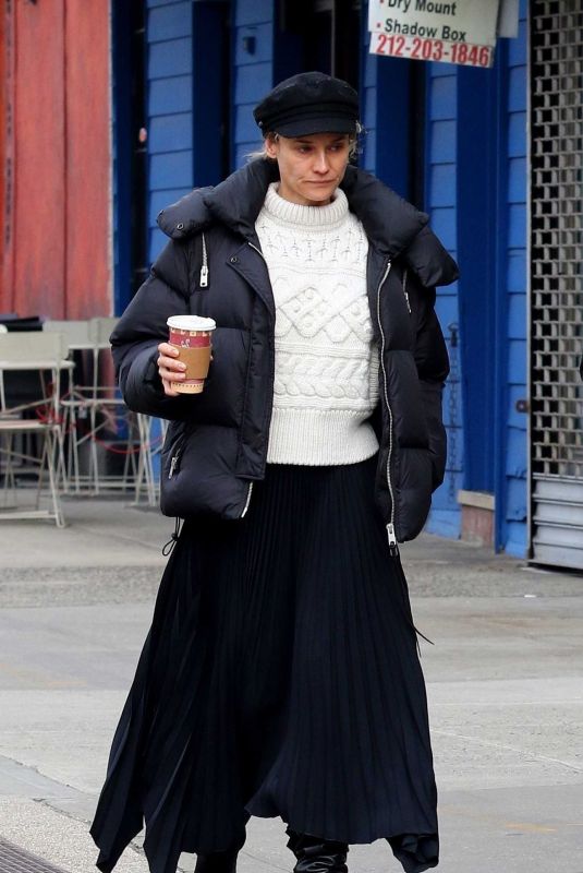 DIANE KRUGER Out and About in New York 01/28/2020