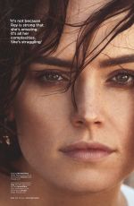 DIASY RIDLEY in GQ Magazine, UK January/February 2020