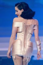 DITA VON TEESE at Jean-Paul Gaultier Haute Couture Show in Paris 01/22/2020