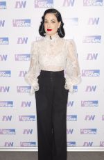 DITA VON TEESE at Loose Women TV Show in London 01/30/2020