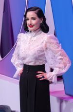 DITA VON TEESE at Loose Women TV Show in London 01/30/2020