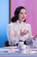 DITA VON TEESE at Loose Women TV Show in London 01/30/2020