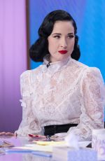 DITA VON TEESE at Loose Women TV Show in London 01/30/2020