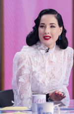 DITA VON TEESE at Loose Women TV Show in London 01/30/2020