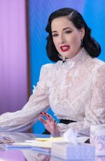 DITA VON TEESE at Loose Women TV Show in London 01/30/2020