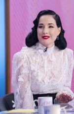 DITA VON TEESE at Loose Women TV Show in London 01/30/2020