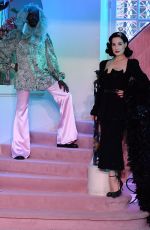 DITA VON TEESE at Ulyana Sergeenko Runway Show at Paris Fashion Week 01/20/2020