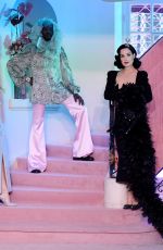 DITA VON TEESE at Ulyana Sergeenko Runway Show at Paris Fashion Week 01/20/2020