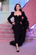 DITA VON TEESE at Ulyana Sergeenko Runway Show at Paris Fashion Week 01/20/2020
