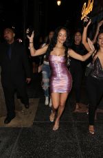 DRAYA MICHELE Leaves Ballet Nightclub in Hollywood 01/22/2020