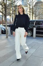 DUA LIPA Heading to a Meeting in New York 01/15/2020