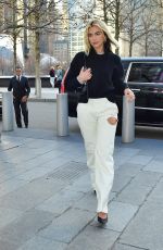 DUA LIPA Heading to a Meeting in New York 01/15/2020