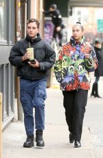 DUA LIPA Out and About in New York 01/10/2020
