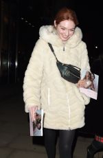 ELEANOR TOMLINSON at La Boheme Press Night Preshow in London 01/10/2020