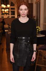 ELEANOR TOMLINSON at La Boheme Press Night Preshow in London 01/10/2020