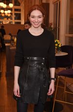 ELEANOR TOMLINSON at La Boheme Press Night Preshow in London 01/10/2020