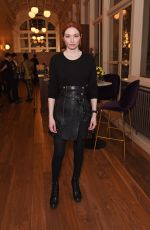 ELEANOR TOMLINSON at La Boheme Press Night Preshow in London 01/10/2020