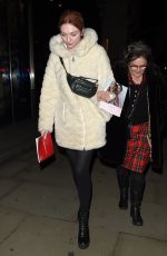 ELEANOR TOMLINSON Leave Royal Opera House in London 01/10/2020