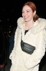ELEANOR TOMLINSON Leave Royal Opera House in London 01/10/2020