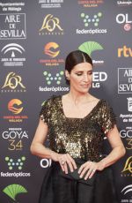 ELIA GALER at 34th Goya Cinema Awards 2020 in Madrid 01/25/2020