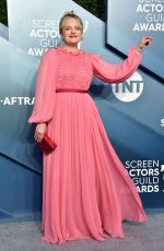 ELISABETH MOSS at 26th Annual Screen Actors Guild Awards in Los Angeles 01/19/2020