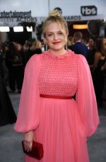 ELISABETH MOSS at 26th Annual Screen Actors Guild Awards in Los Angeles 01/19/2020