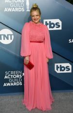 ELISABETH MOSS at 26th Annual Screen Actors Guild Awards in Los Angeles 01/19/2020