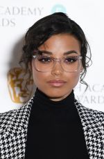 ELLA BALINSKA at Bafta Film Awards 2020 Nominations Announcement in London 01/07/2020