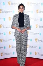 ELLA BALINSKA at Bafta Film Awards 2020 Nominations Announcement in London 01/07/2020