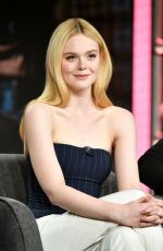 ELLE FANNING at Hulu Panel at 2020 Winter TCA Tour in Pasadena 01/17/2020