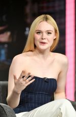 ELLE FANNING at Hulu Panel at 2020 Winter TCA Tour in Pasadena 01/17/2020