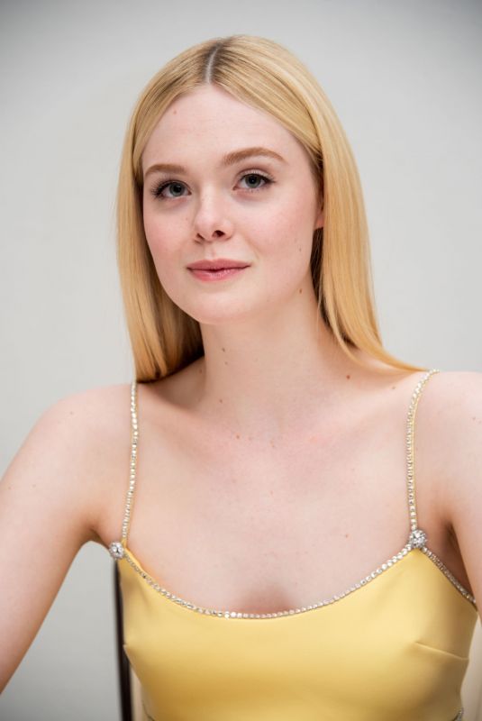 ELLE FANNING at The Great Press Conference in Beverly Hills 01/17/2020