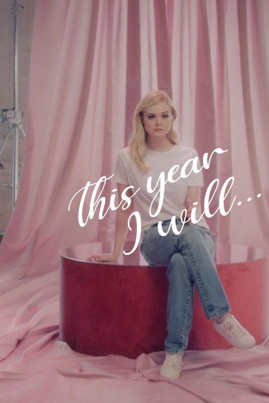 ELLE FANNING for L’Oreal Paris Lash Paradise 2020 Campaign