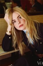 ELLE FANNING for Vogue Magazine, February 2020