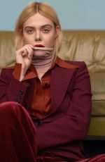 ELLE FANNING in Marie Claire, February 2020