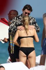ELLIE GOULDING in Bikini on the Beach in Miami 12/31/2019
