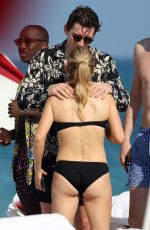 ELLIE GOULDING in Bikini on the Beach in Miami 12/31/2019